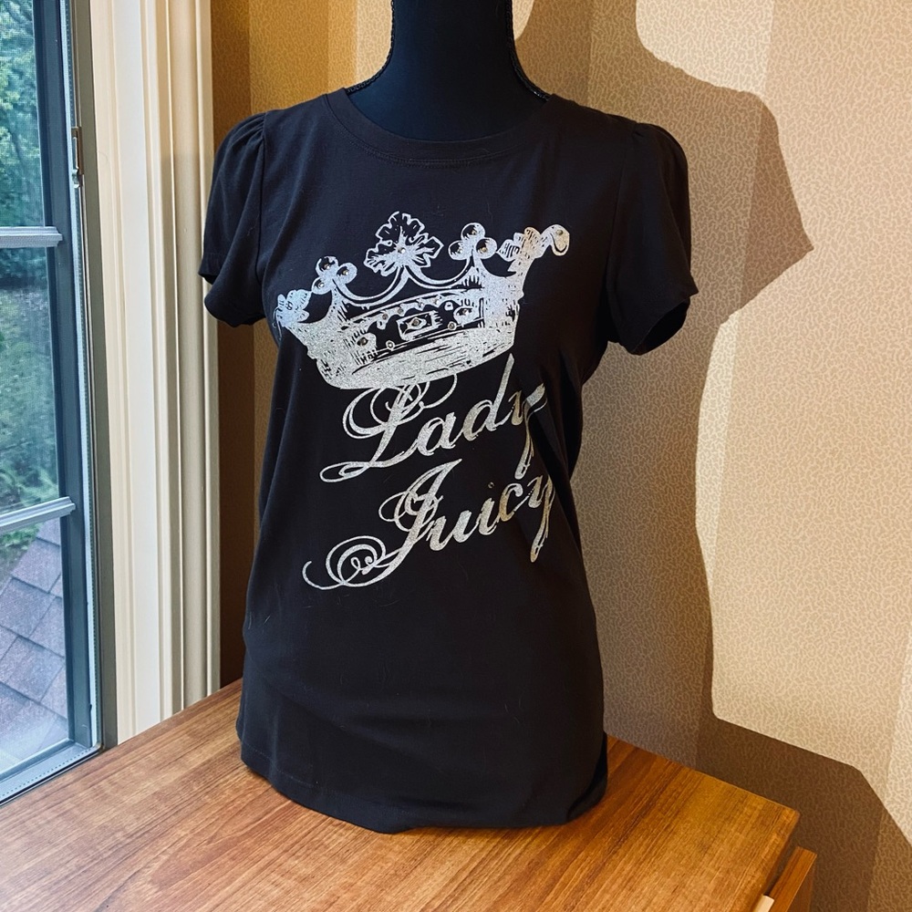 NWOT *RARE* Juicy Couture “Lady Juicy” T-Shirt